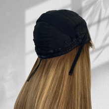 Load image into Gallery viewer, Ghair New Luxury Raw Hair 5x5 HD Balayage Wigs Straight 250% Density Color #4/27/4
