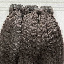 Load image into Gallery viewer, Ghair 100% Virgin Hair Bundles Kinky Straight Hair N1B#
