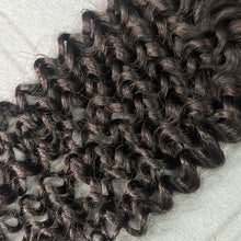Load image into Gallery viewer, Ghair 4x4 Transparent Lace Closure Deep Curly Virgin Raw Hair N1B#