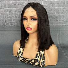 Load image into Gallery viewer, Ghair 2x6 Transparent Lace Closure BOB Wigs Straight 200% Density Virgin Human Hair Wig