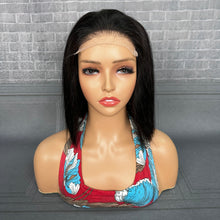 Load image into Gallery viewer, Ghair 5x5 Transparent Lace Closure BOB Wigs Straight 150% Density Virgin Human Hair Wig