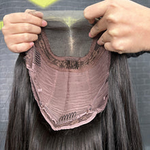 Load image into Gallery viewer, Ghair 4x4 Transparent Lace Closure BOB Wigs Straight 180% Density Virgin Human Hair Wig