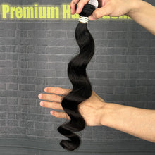 Load image into Gallery viewer, Ghair 100% Raw Hair Bundles Single Loose Wave Hair N1B#