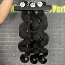 Load image into Gallery viewer, Ghair 100% Raw Hair Bundles Body Wave Hair N1B#