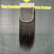 Load image into Gallery viewer, Ghair 7x7 TP Lace Closure Straight Virgin Hair N1B#