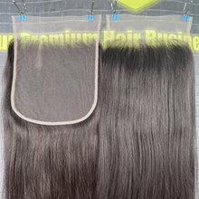 Load image into Gallery viewer, Ghair 7x7 TP Lace Closure Straight Virgin Hair N1B#