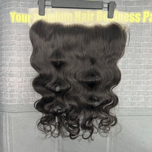 Load image into Gallery viewer, Ghair 13x4 Transparent Lace Frontal Body Wave Virgin Hair N1B#