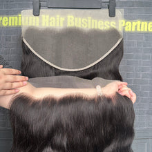 Load image into Gallery viewer, Ghair 13x6 Transparent Lace Frontal Body Wave Virgin Raw Hair N1B#