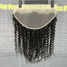 Load image into Gallery viewer, Ghair 13x6 Transparent Lace Frontal Deep Wave Virgin Raw Hair N1B#