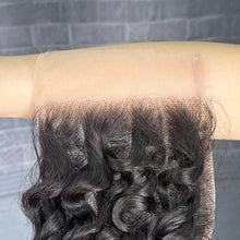 Load image into Gallery viewer, Ghair 4x4 Transparent Lace Closure Deep Wave Virgin Raw Hair N1B#