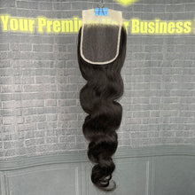 Load image into Gallery viewer, Ghair 4x4 Transparent Lace Closure Body Wave Virgin Raw Hair N1B#