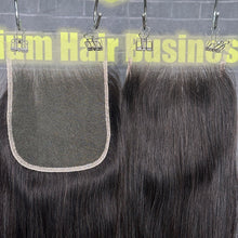 Load image into Gallery viewer, Ghair 5x5 HD Lace Closure Straight Virgin Raw Hair N1B#