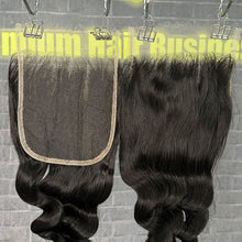 Load image into Gallery viewer, Ghair 5x5 HD Lace Closure Single Loose Wave Virgin Raw Hair N1B#
