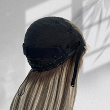 Load image into Gallery viewer, Ghair New Luxury Raw Hair 5x5 HD Balayage Wigs Straight 250% Density Color #2/613/2