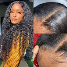 Load image into Gallery viewer, Ghair 5*5 HD Lace Closure Wigs Invisible Lace Frontal Wavy Curly Hair For Blackwomen