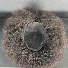 Load image into Gallery viewer, Ghair Pre Made Afro Kinky Wigs #1B Natural Black Human Hair Wigs for Party