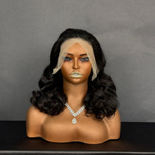 Load image into Gallery viewer, Ghair 13x4 TP Lace Frontal Magic Wigs Romance Wave 250% High Density Virgin Human Hair Wig