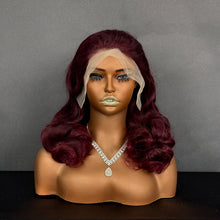 Load image into Gallery viewer, Ghair 13x4 TP Lace Frontal Magic Wigs Romance Wave 250% High Density Virgin Human Hair Wig