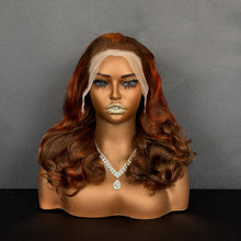 Load image into Gallery viewer, Ghair 13x4 TP Lace Frontal Magic Wigs Romance Wave 250% High Density Virgin Human Hair Wig