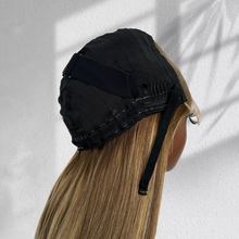 Load image into Gallery viewer, Ghair New Luxury Raw Hair 5x5 HD Balayage Wigs Straight 250% Density Color #8/70/8
