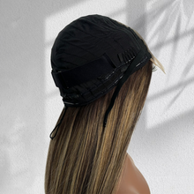 Load image into Gallery viewer, Ghair New Luxury Raw Hair 5x5 HD Balayage Wigs Straight 250% Density Color #2/8/24
