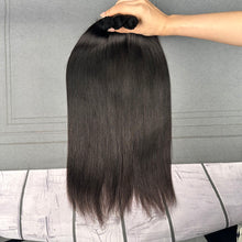 Load image into Gallery viewer, Ghair 100% Virgin Hair Bulk Straight Wave Hair N1B#
