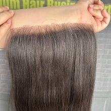 Load image into Gallery viewer, Ghair 7x7 TP Lace Closure Straight Virgin Hair N1B#
