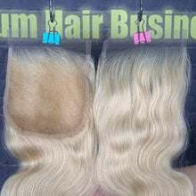 Load image into Gallery viewer, Ghair 613# 5x5 HD Lace Closure Bdoy Wave Virgin Hair
