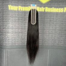 Load image into Gallery viewer, Ghair 2x6 Transparent Lace Closure Straight Virgin Hair N1B#
