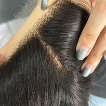 Load image into Gallery viewer, Ghair 4x4 HD Lace Closure Straight Virgin Hair N1B#
