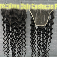 Load image into Gallery viewer, Ghair 9x6 HD Lace Closure Italian Curly Virgin Hair N1B#
