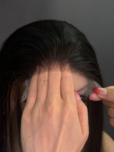 Load image into Gallery viewer, Ghair New Luxury Raw Hair 5x5 HD Balayage Wigs Straight 250% Density Color #6/70/6

