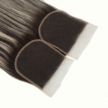 Load image into Gallery viewer, Ghair 5x5 Balayage HD Lace Closure Straight Raw Hair #2/613/2
