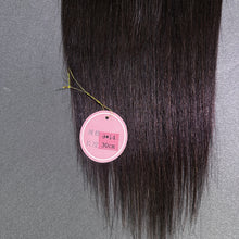 Load image into Gallery viewer, Ghair 9*14CM Straight Silk Base Hair Topper N1B# Natural Black 100% Virgin Human Hair for Thinning Hair &amp; Daily Wear
