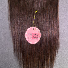 Load image into Gallery viewer, Ghair 8*12CM Straight Silk Base Hair Topper #4 Medium Brown 100% Virgin Human Hair for Thinning Hair &amp; Daily Wear
