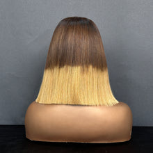 Load image into Gallery viewer, Ghair 5x5 Transparent Lace Closure BOB Wigs Straight 200% High Density Virgin Human Hair Wig
