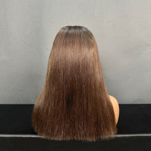 Load image into Gallery viewer, Ghair 5x5 Transperant Lace Vietname Hair Wigs Straight 200% Density Virgin Human Hair Wig
