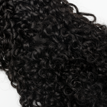 Load image into Gallery viewer, Ghair Pixie Curly Crochet Hair Extensions N1B# Natural Black Virgin Hair for Daily &amp; Party Use
