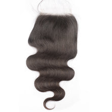 Load image into Gallery viewer, Ghair 100% Virgin Human Hair 3 Bundles With 5x5 HD Lace Closure 12A Body Wave Hair Brazilian Hair
